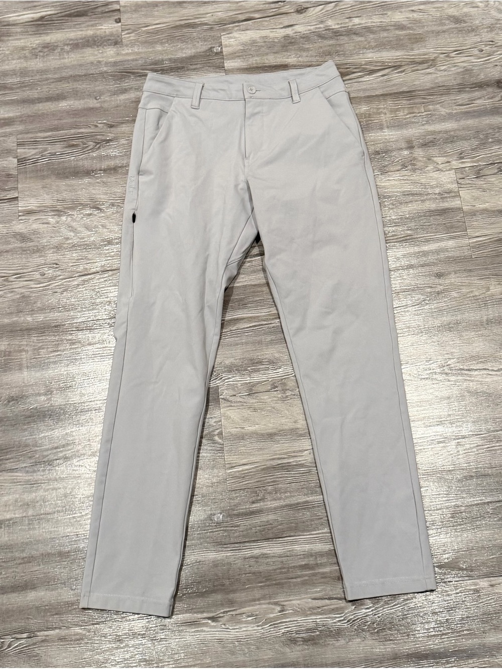 BYLT Premium Basics Everyday Pant 2.0 Men's Light Gray Golf Pants size 32